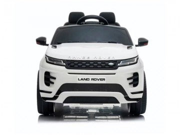 Land Rover, Range Rover Evoque 12V weiß, Musik, MP3, Beleuchtung, Leder Sitze, Gummi Reifen