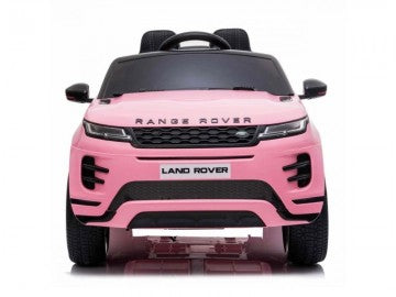 Land Rover, Range Rover Evoque 12V pink, Musik, MP3, Beleuchtung, Leder Sitze, Gummi Reifen