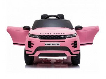 Land Rover, Range Rover Evoque 12V pink, Musik, MP3, Beleuchtung, Leder Sitze, Gummi Reifen