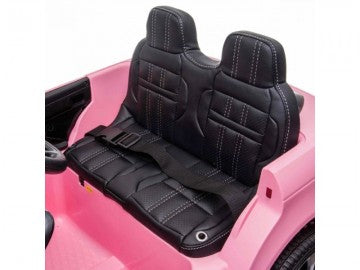 Land Rover, Range Rover Evoque 12V pink, Musik, MP3, Beleuchtung, Leder Sitze, Gummi Reifen