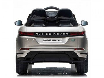 Land Rover, Range Rover Evoque 12V grau, Musik, MP3, Beleuchtung, Leder Sitze, Gummi Reifen