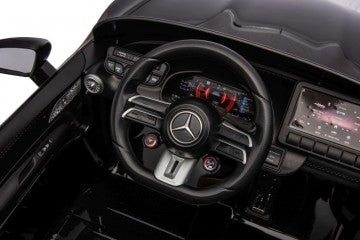 Mercedes-Benz SL63 12V, Musik, Beleuchtung, Leder Sitze, Gummi Reifen