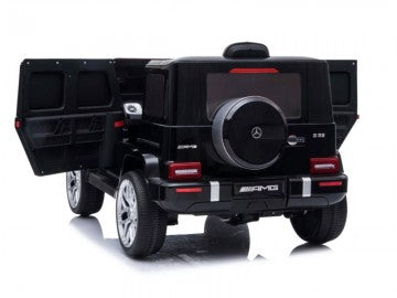 Mercedes G63 12V, Musik, Beleuchtung, Leder Sitze, Gummi Reifen