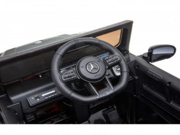 Mercedes G63 12V, Musik, Beleuchtung, Leder Sitze, Gummi Reifen