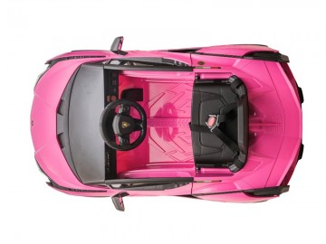 Lamborghini Sian 12V pink, Flügeltüren, MP3, Beleuchtung, Leder Sitz, Gummi Reifen