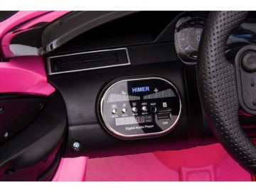 Land Rover, Range Rover Velar 12V pink, Musik, MP3, Beleuchtung, Leder Sitze, Gummi Reifen