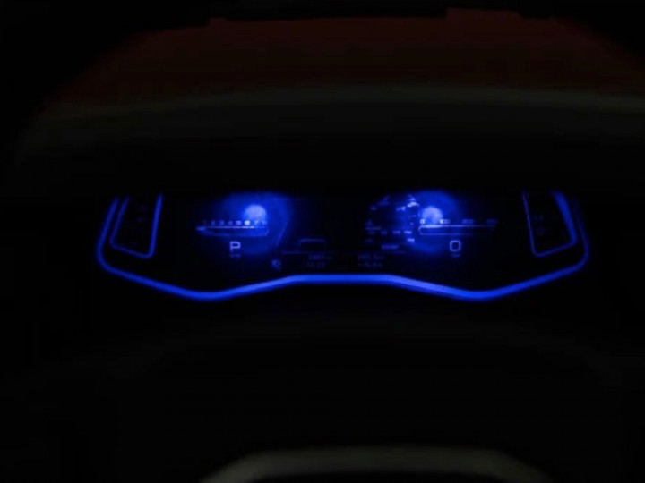 AUDI RS6 12V blau, Musik, Bluetooth, Beleuchtung, Leder Sitz, Gummi Reifen