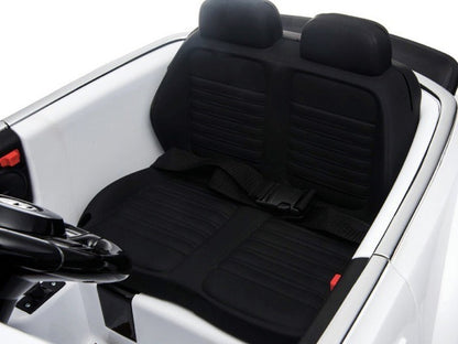 Volkswagen Beetle 12V, Musik, MP3, Beleuchtung, Leder Sitz, Gummi Reifen