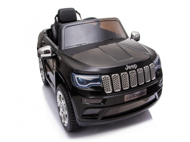 Jeep Grand Cherokee, 12V Kinderauto, Musik, Beleuchtung, Leder Sitz, Gummi Reifen