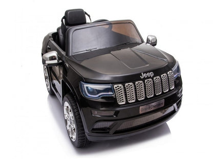 Jeep Grand Cherokee, 12V Kinderauto, Musik, Beleuchtung, Leder Sitz, Gummi Reifen