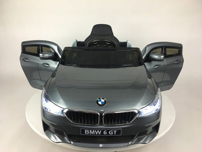 BMW 6 GT 12V, Musik, MP3, Beleuchtung, Leder Sitze, Gummi Reifen