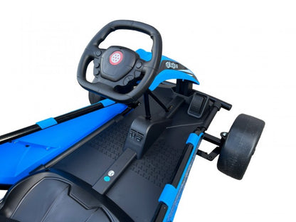 DRIFT Gokart 24V blau, 18km/h