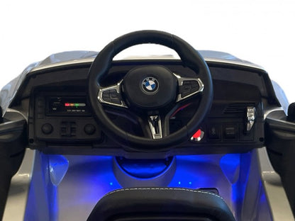 BMW M5 12V, Musik, MP3, Beleuchtung, Leder Sitze, Gummi Reifen