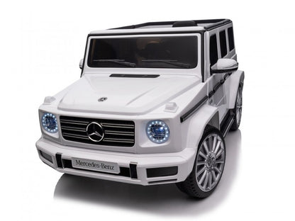 Mercedes-Benz G500 12V, Musik, Beleuchtung, Leder Sitze, Gummi Reifen