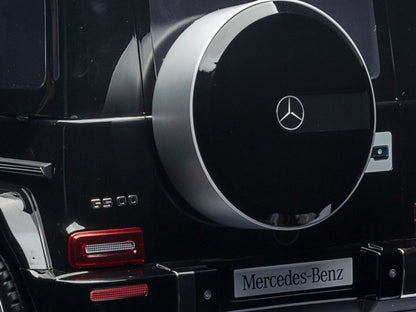 Mercedes-Benz G500 12V schwarz, Musik, Beleuchtung, Leder Sitze, Gummi Reifen